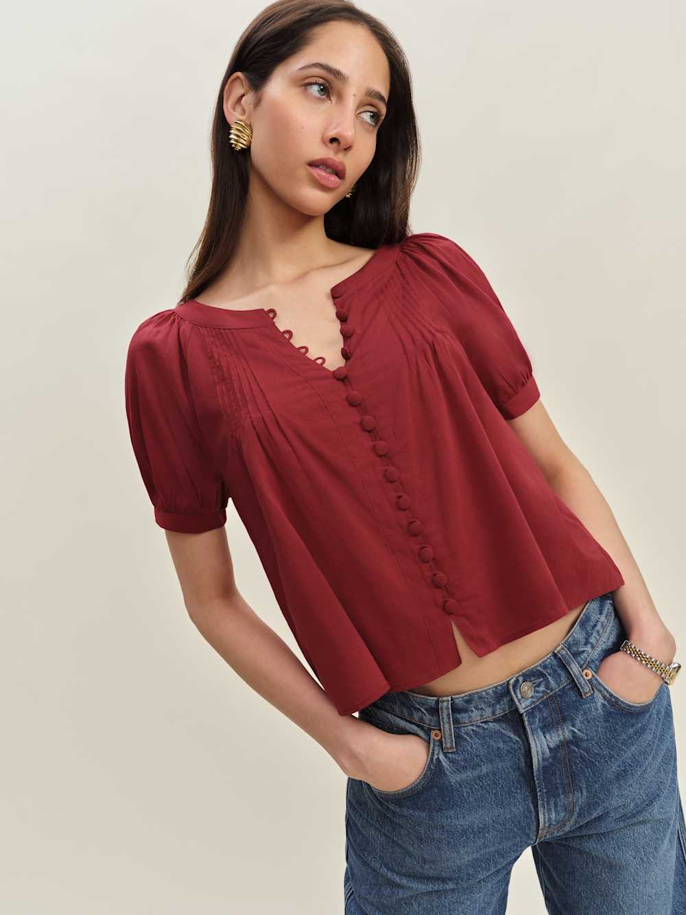 Calia Top - Rubies