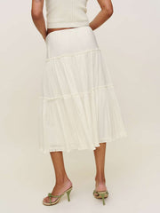 Laney Skirt - Ivory