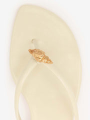 Onyx Thong Sandal - Cream Puff Conch