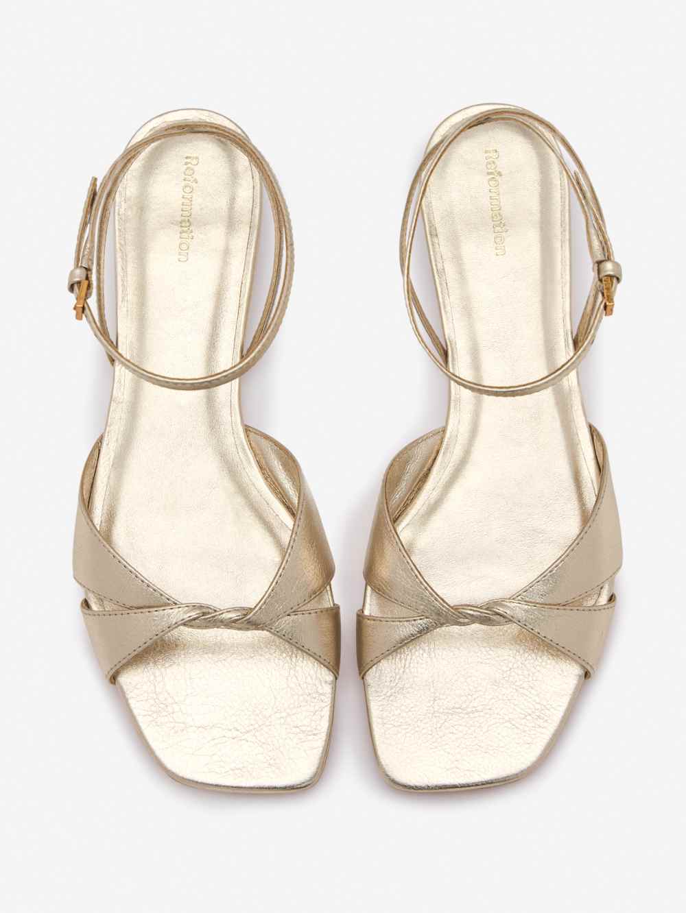 Marigold Flat Sandal - Gold