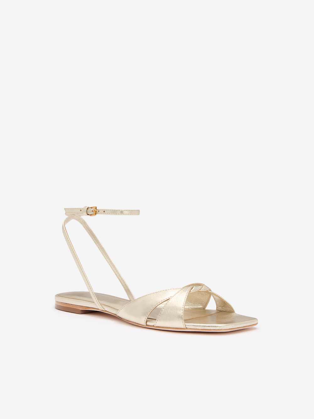 Marigold Flat Sandal - Gold
