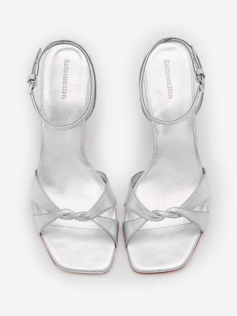Margo Wedge Sandal - Silver