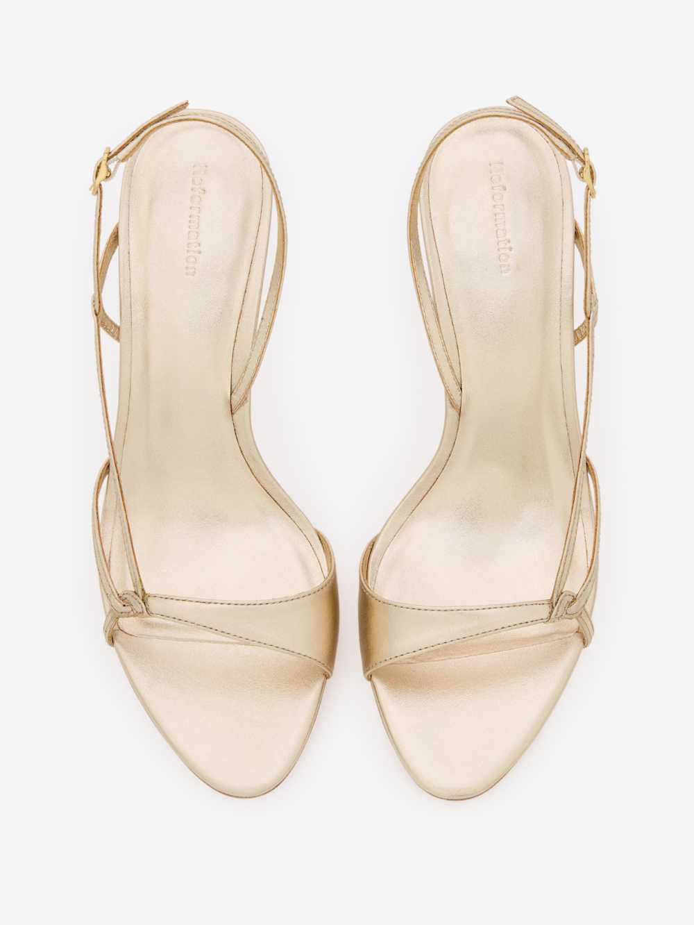 Nino Slingback Heeled Sandal - Gold