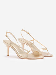 Nino Slingback Heeled Sandal - Gold