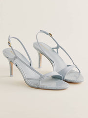 Nino Slingback Heeled Sandal - Mist Croc