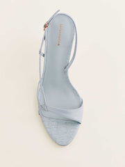 Nino Slingback Heeled Sandal - Mist Croc
