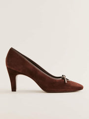 Pam Pump - Espresso Suede
