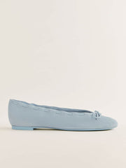Suzanne Ballet Flat - Mist Suede