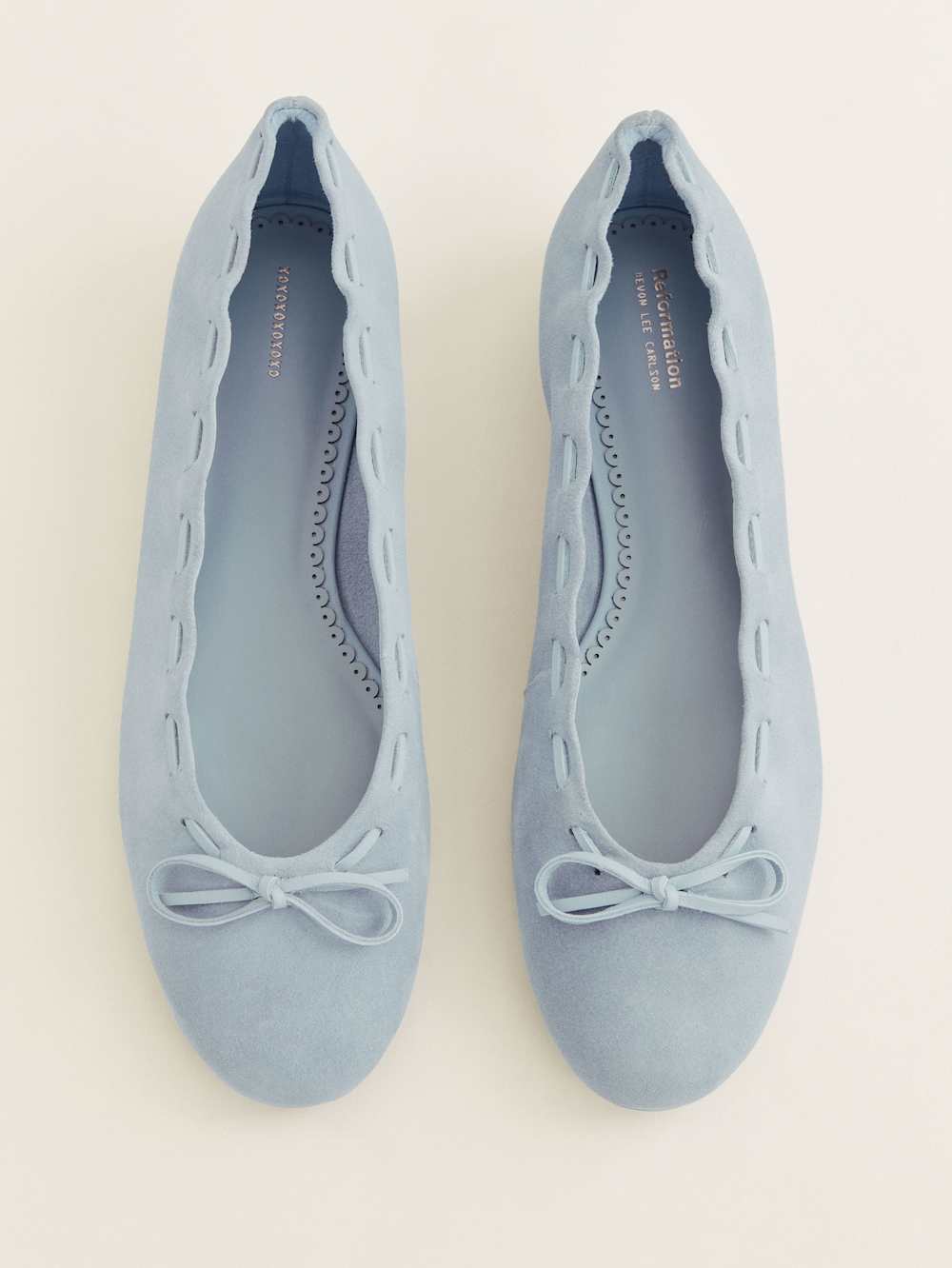 Suzanne Ballet Flat - Mist Suede
