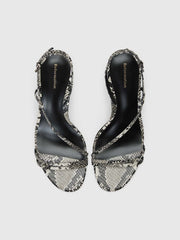 Petunia Heeled Sandal - Roccia Snake