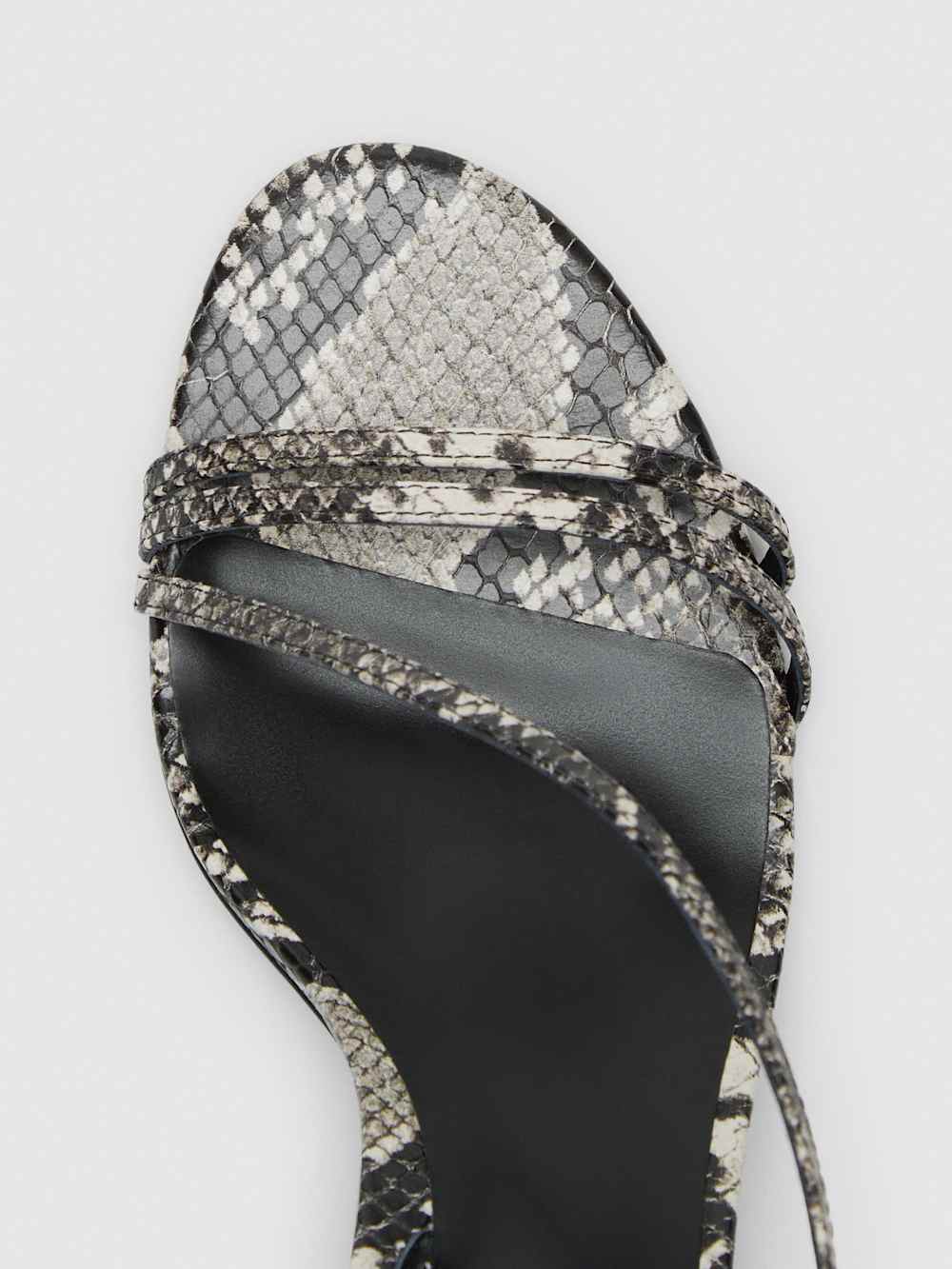 Petunia Heeled Sandal - Roccia Snake