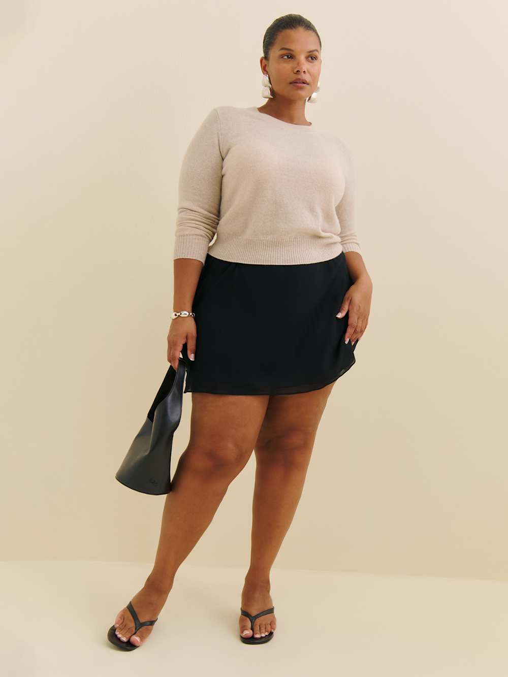 Brandy Skirt Es - Black