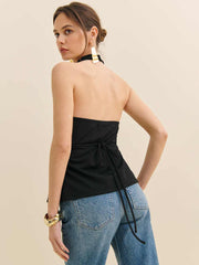 Ketra Knit Top - Black