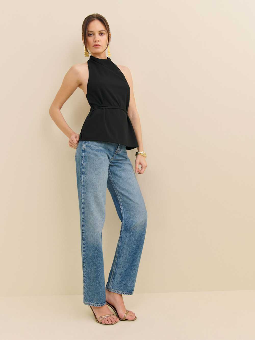 Ketra Knit Top - Black