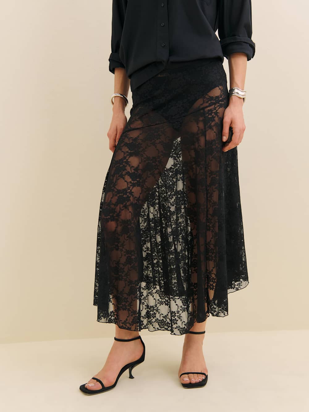 Mirabelle Knit Skirt - Black