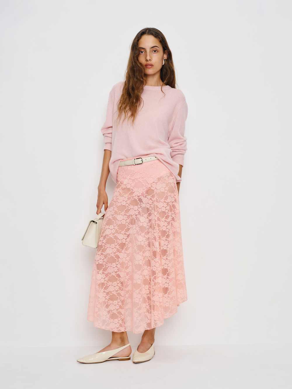 Mirabelle Knit Skirt - Pink