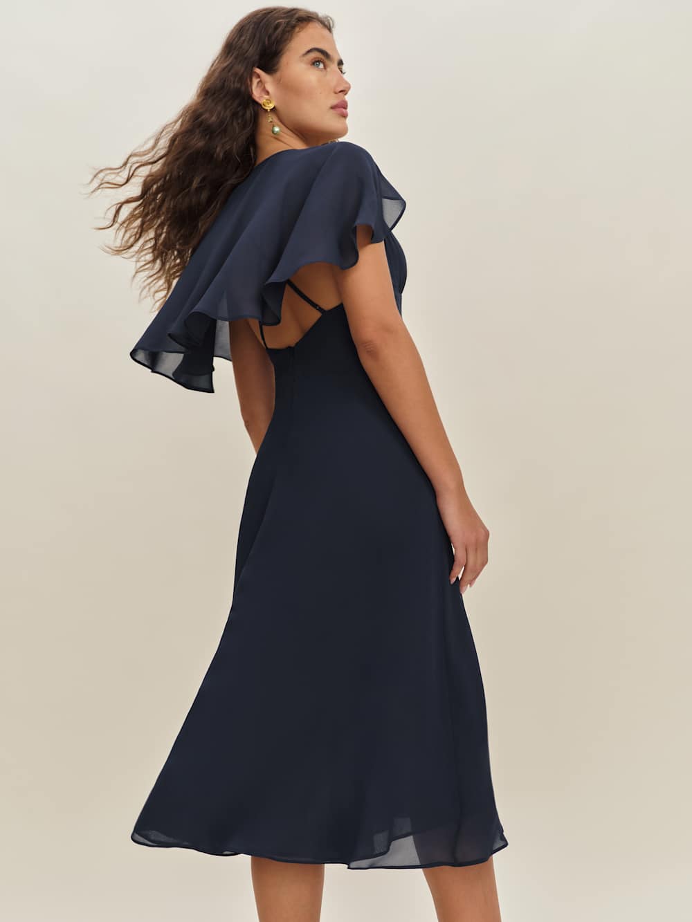 Pia Dress - Navy