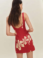 Belma Linen Dress - Paradise Lost