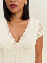 Arianne Dress - Fior Di Latte