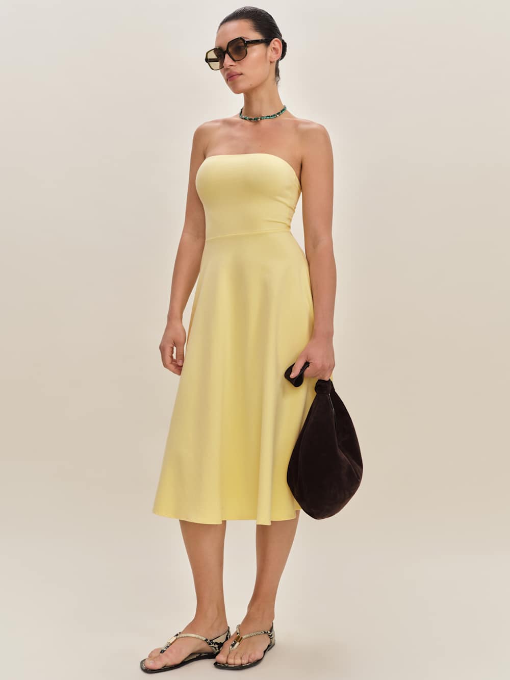 Lora Knit Dress - Pineapple