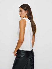 Harvey Knit Top - White