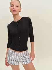 Val Knit Cardigan - Black