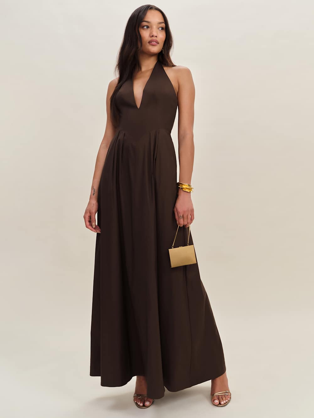 Diara Dress - Mole
