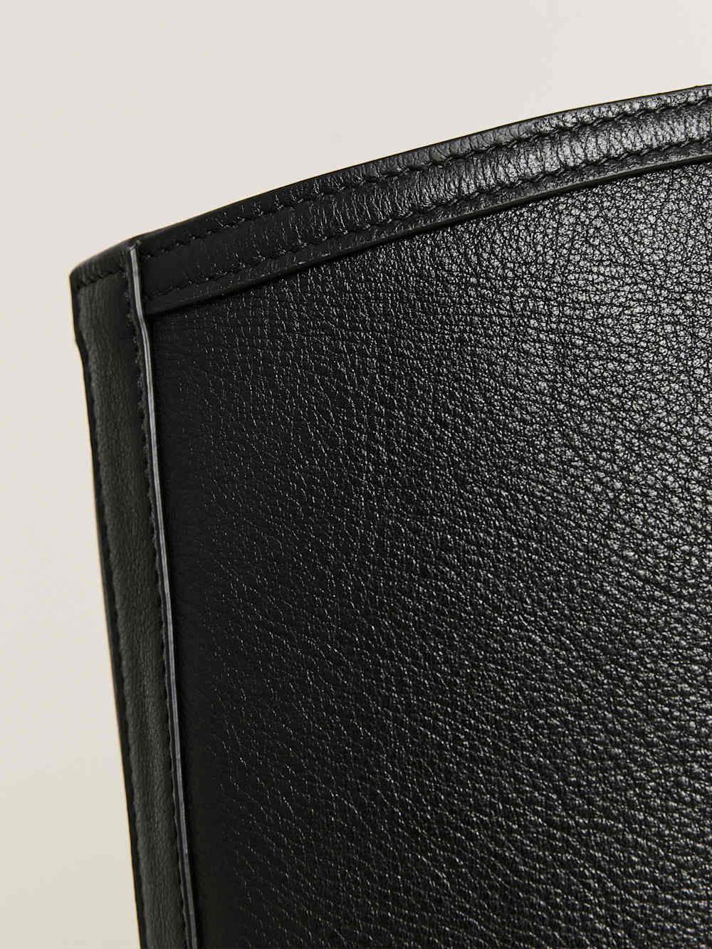 Regina Tote Bag - Black Leather