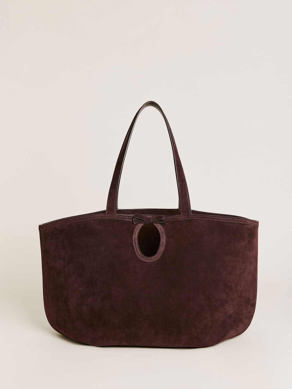 Regina Tote Bag - Espresso Suede