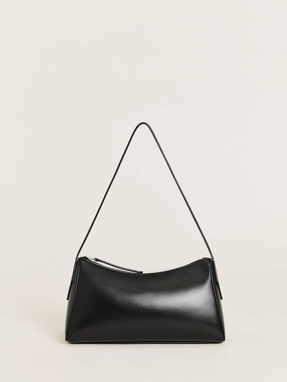 Hannah Shoulder Bag - Black Leather