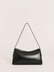 Hannah Shoulder Bag - Black Leather