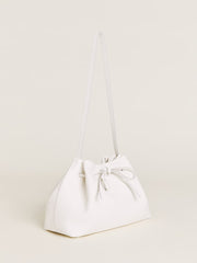 Ella Shoulder Bag - Optic White Leather