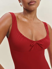 Bahia One Piece Swimsuit - Lipstick