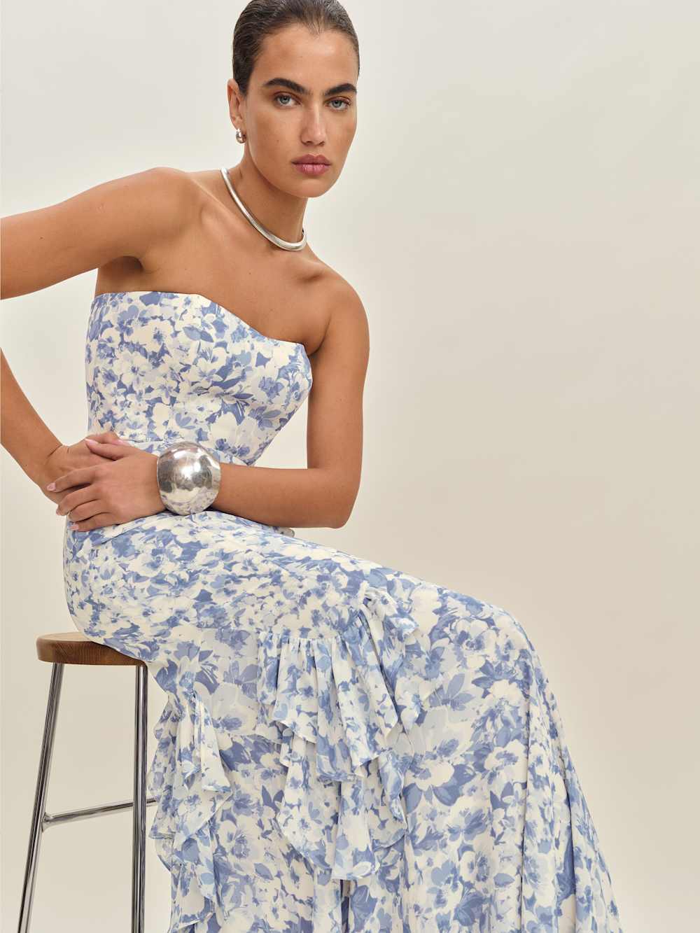 Aivana Dress - Larkspur