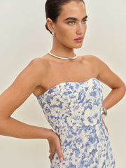 Aivana Dress - Larkspur