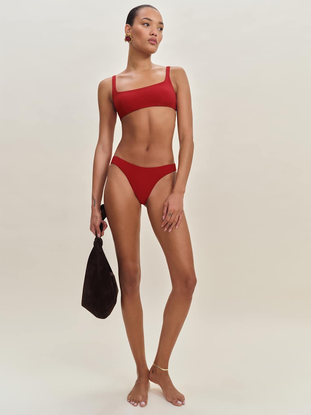 Amore Bikini Bottom - Lipstick