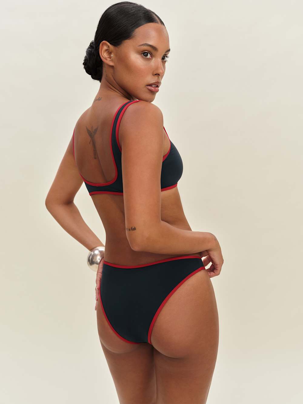 Douro Bikini Bottom - Midnight Lipstick