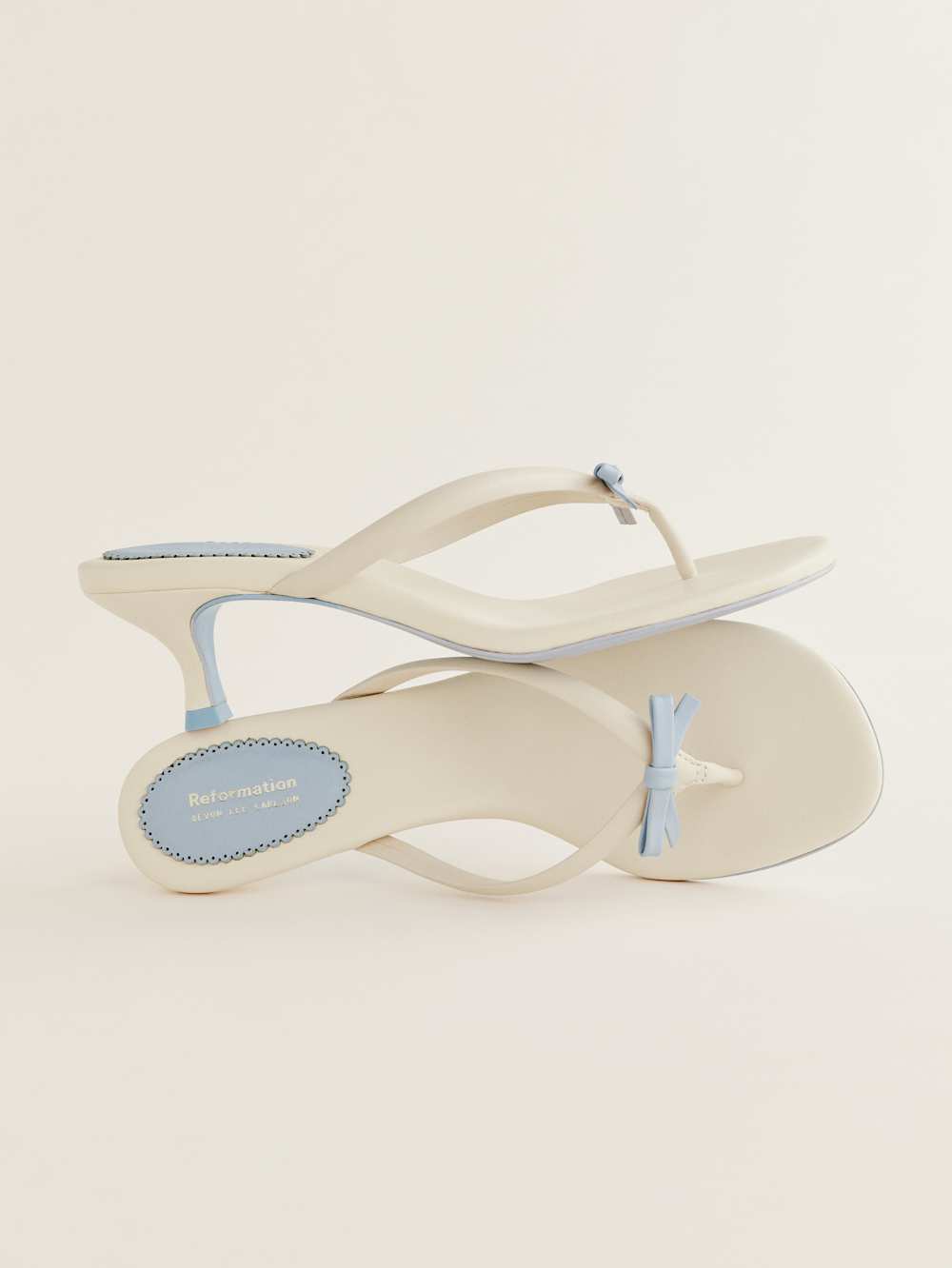 Louisa Heeled Sandal - Almond Leather
