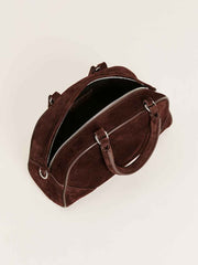 Claudia Mini Bag - Chocolate Suede