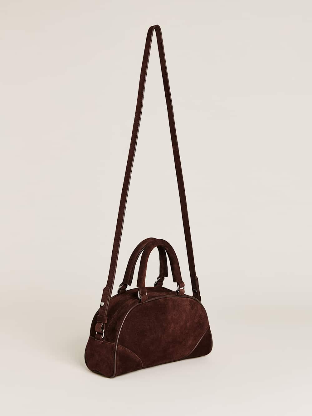 Claudia Mini Bag - Chocolate Suede