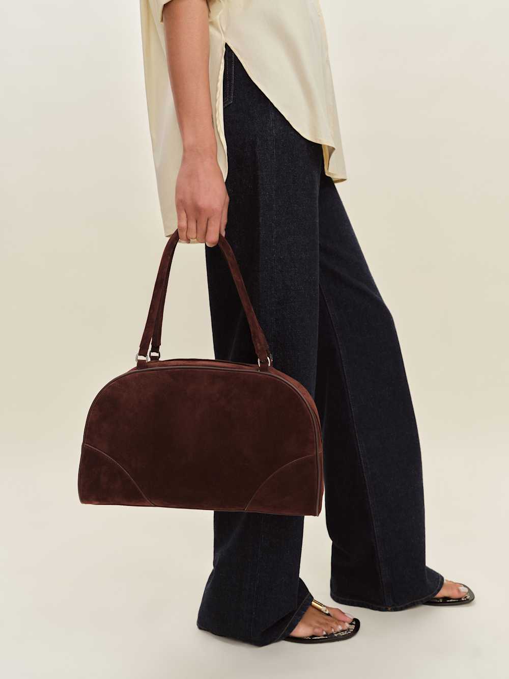 Arianna Bag - Chocolate Suede