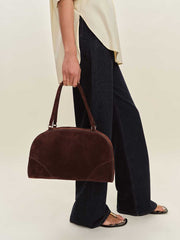 Arianna Bag - Chocolate Suede