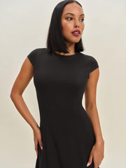 Yves Knit Dress - Black
