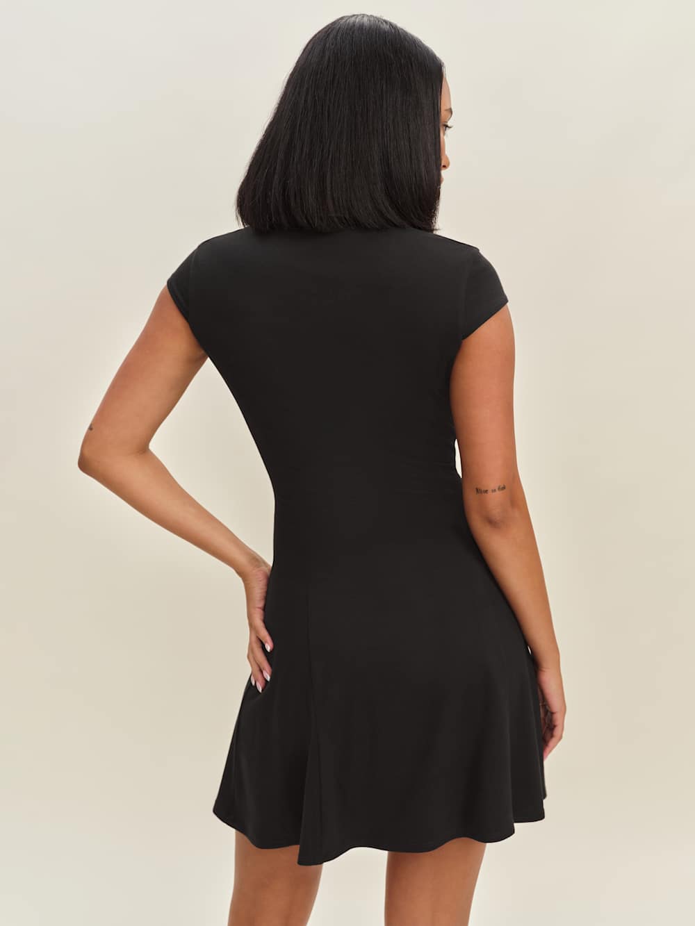 Yves Knit Dress - Black