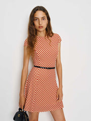 Yves Knit Dress - Pamplona Dot
