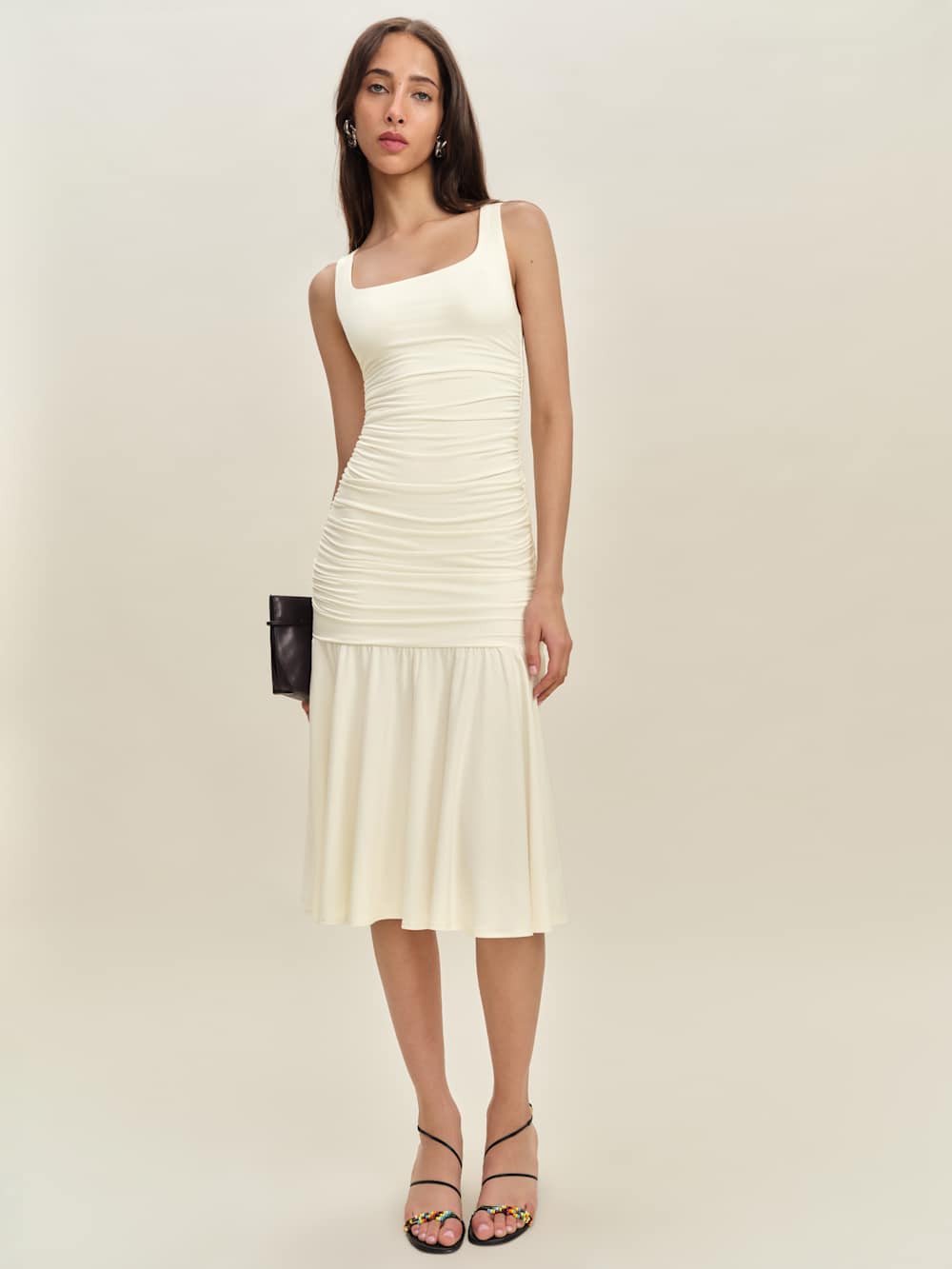 Kayla Knit Dress - Fior Di Latte