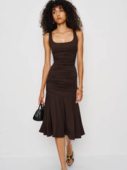 Kayla Knit Dress - Mole
