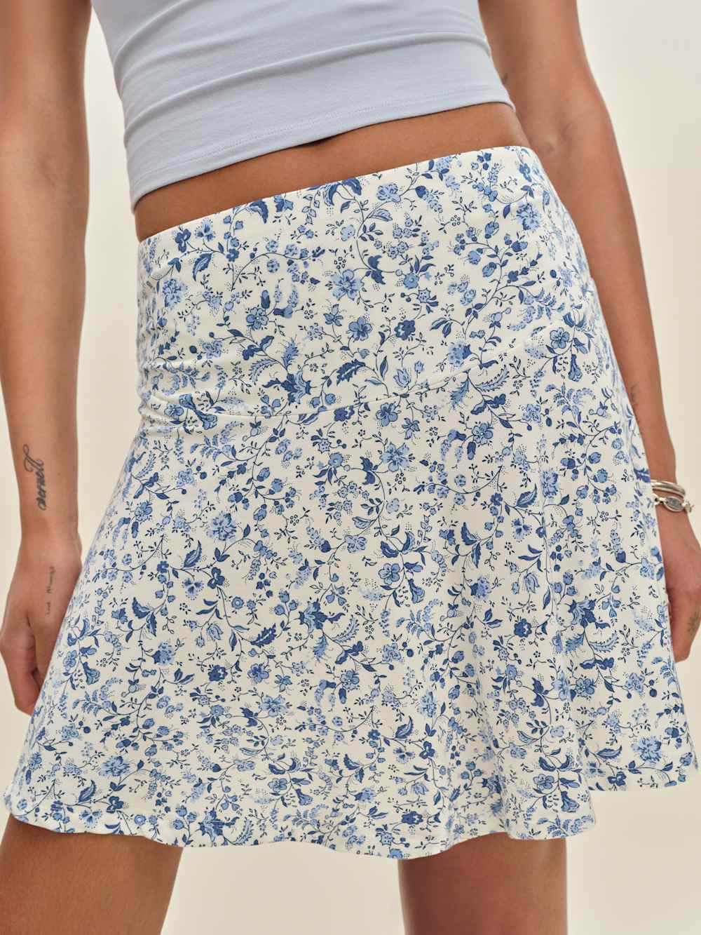 Laurie Knit Skirt - Nile