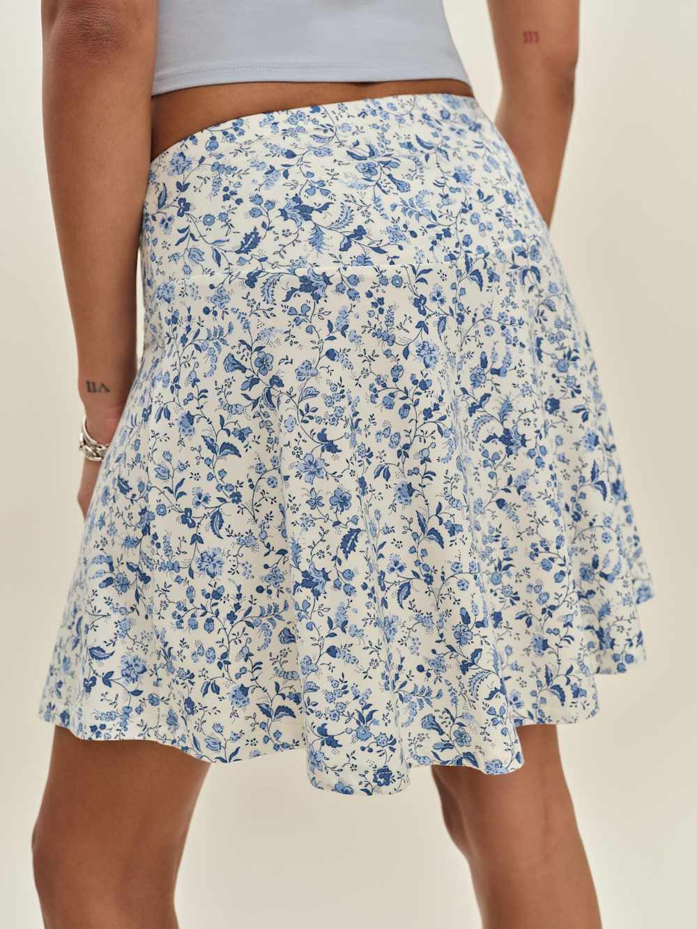 Laurie Knit Skirt - Nile