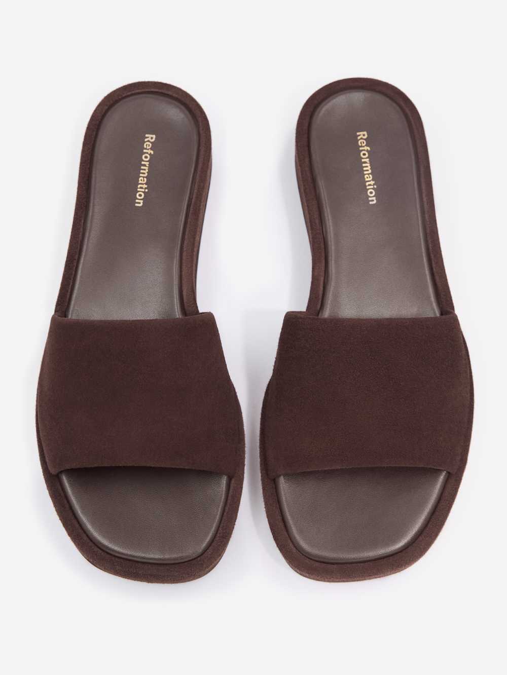 Esme Platform Sandal - Espresso Suede